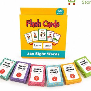 220 Sight Words Flash Cards Set