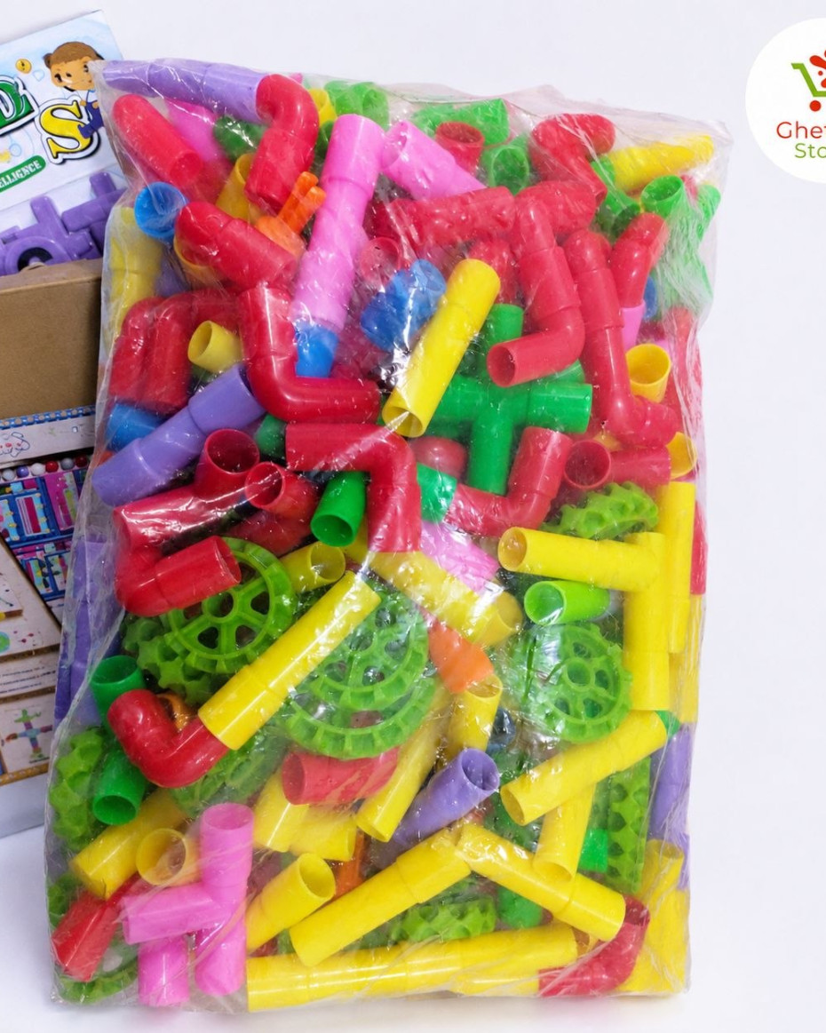 Creative Pipe Building Blocks Construction Set