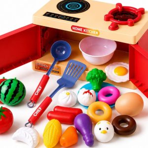 Kids Pretend Play Kitchen Set