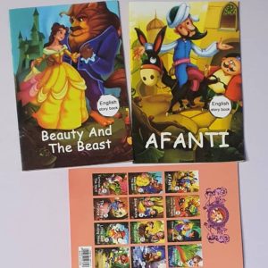 12-Piece Disney & Classic Fairy Tale Story Book Set for Kids