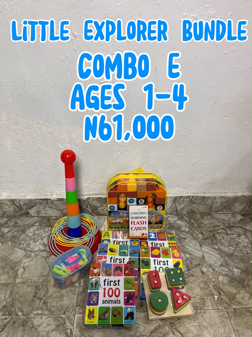 Combo E: Little Explorer Bundle (1-4 yrs)