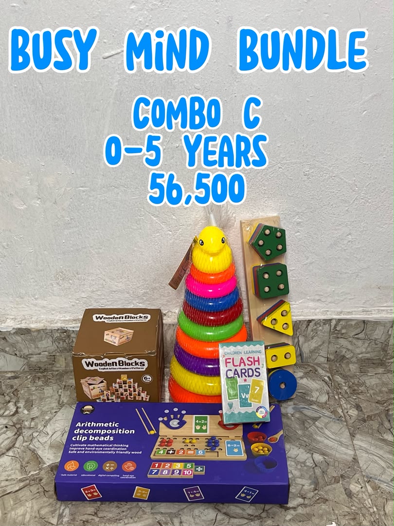 Combo C: Busy Minds Bundle (0-5 yrs) - Image 2