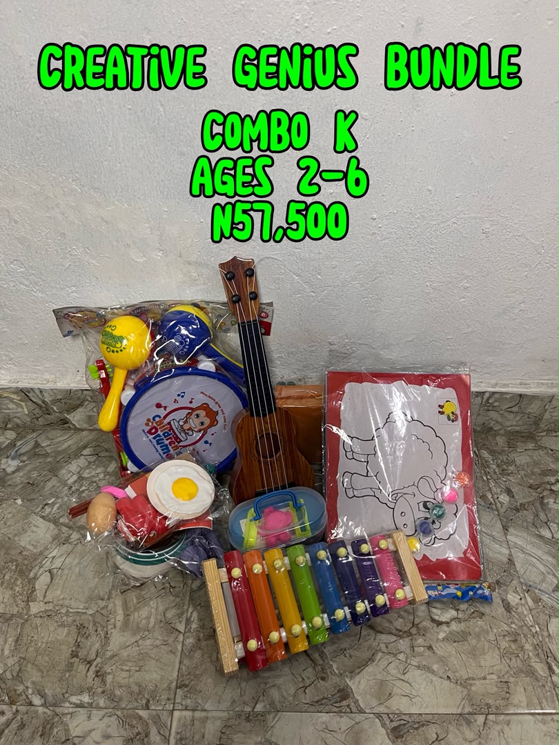 Combo K: Creative Genius Bundle (2-6yrs)