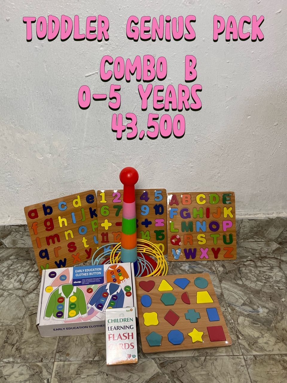 Combo B: Toddler Genius Pack (0-5 yrs)