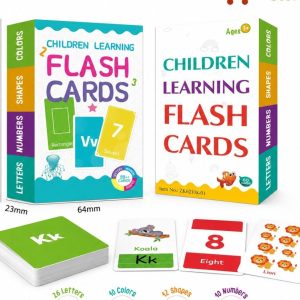 Children Learning Flash Cards (60 Cards)