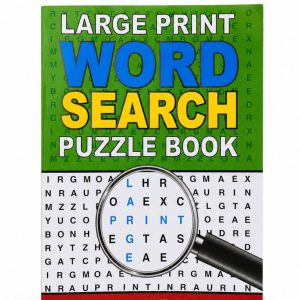 Large Print Word Search Puzzle Book