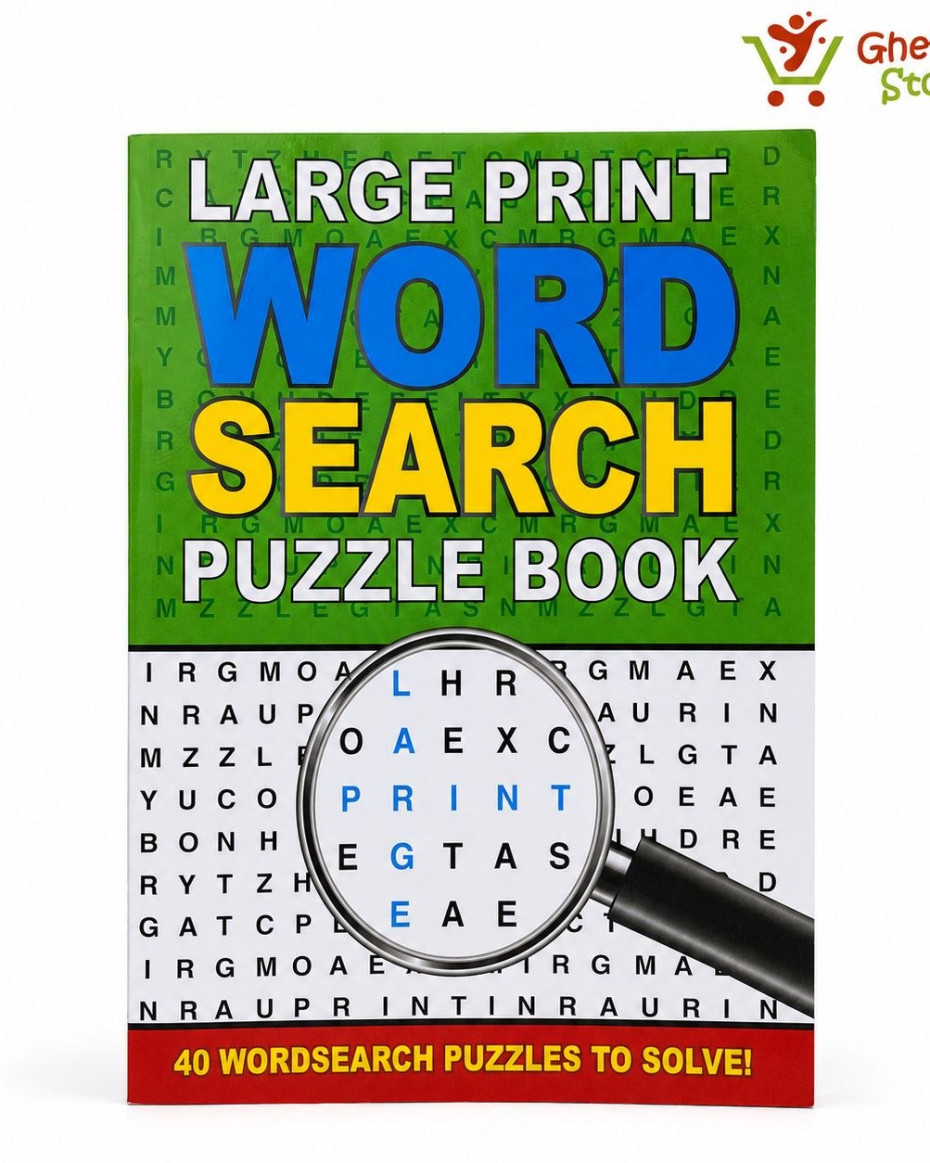 Large Print Word Search Puzzle Book