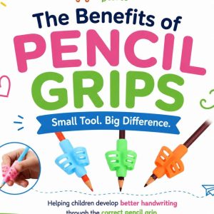Ergonomic Pencil Grip Set for Kids – Soft Handwriting Aid