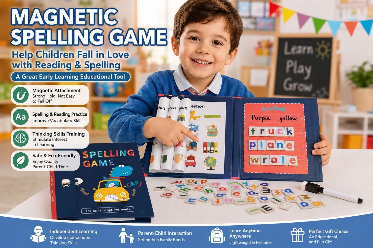 Magnetic Spelling Game for Kids - Image 2