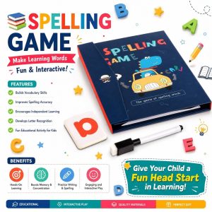 Magnetic Spelling Game for Kids