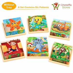 Six-Sided Wooden Puzzle