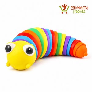 Rainbow Sensory Slug Fidget Toy