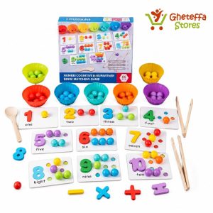 Mathematics Cognitive Bead Matching Game